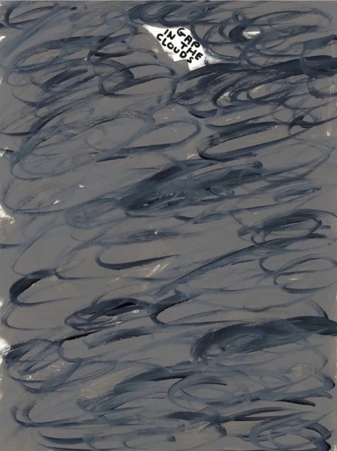 A Gap In The Clouds David Shrigley Stampa in vendita