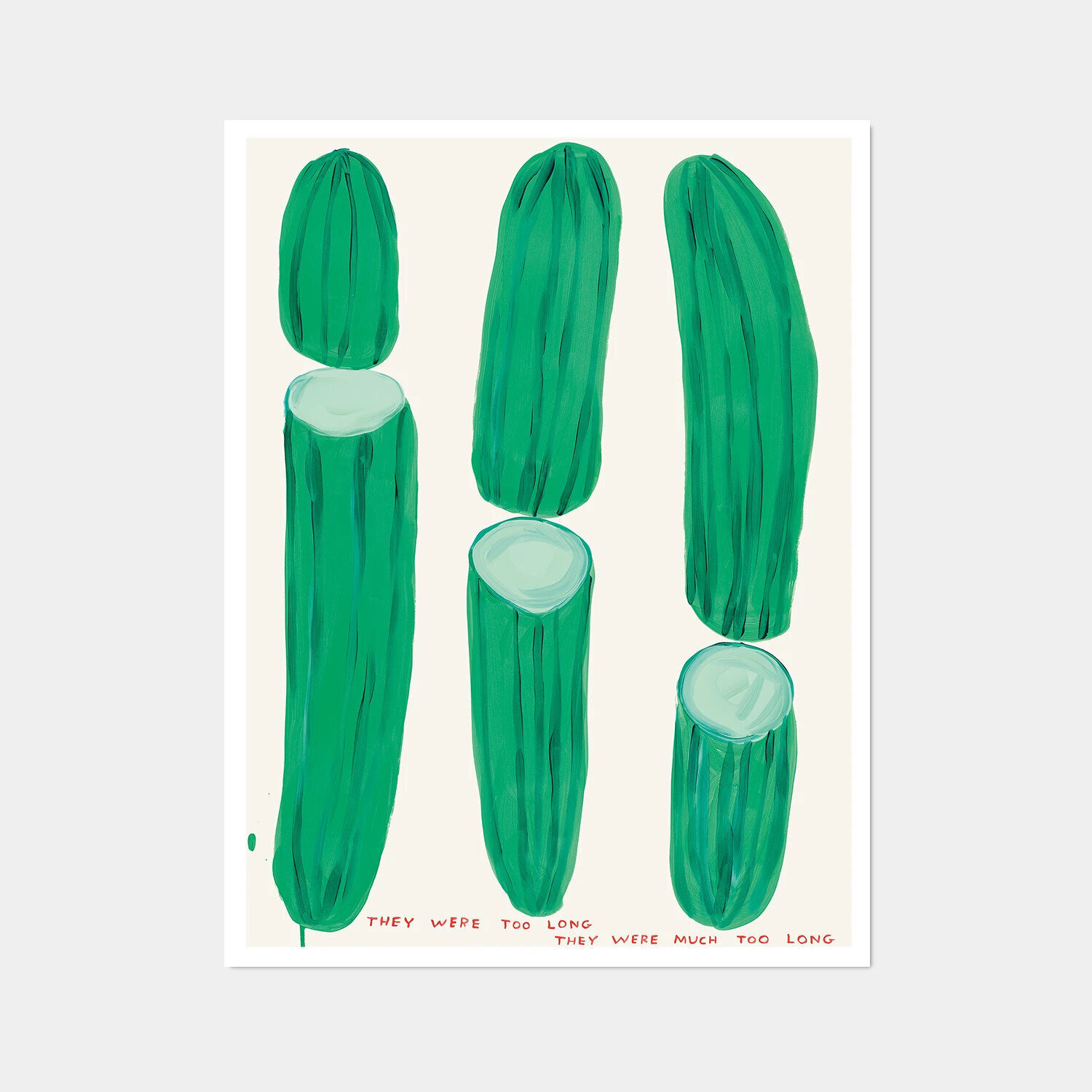 They Were Too Long David Shrigley Altri media in vendita