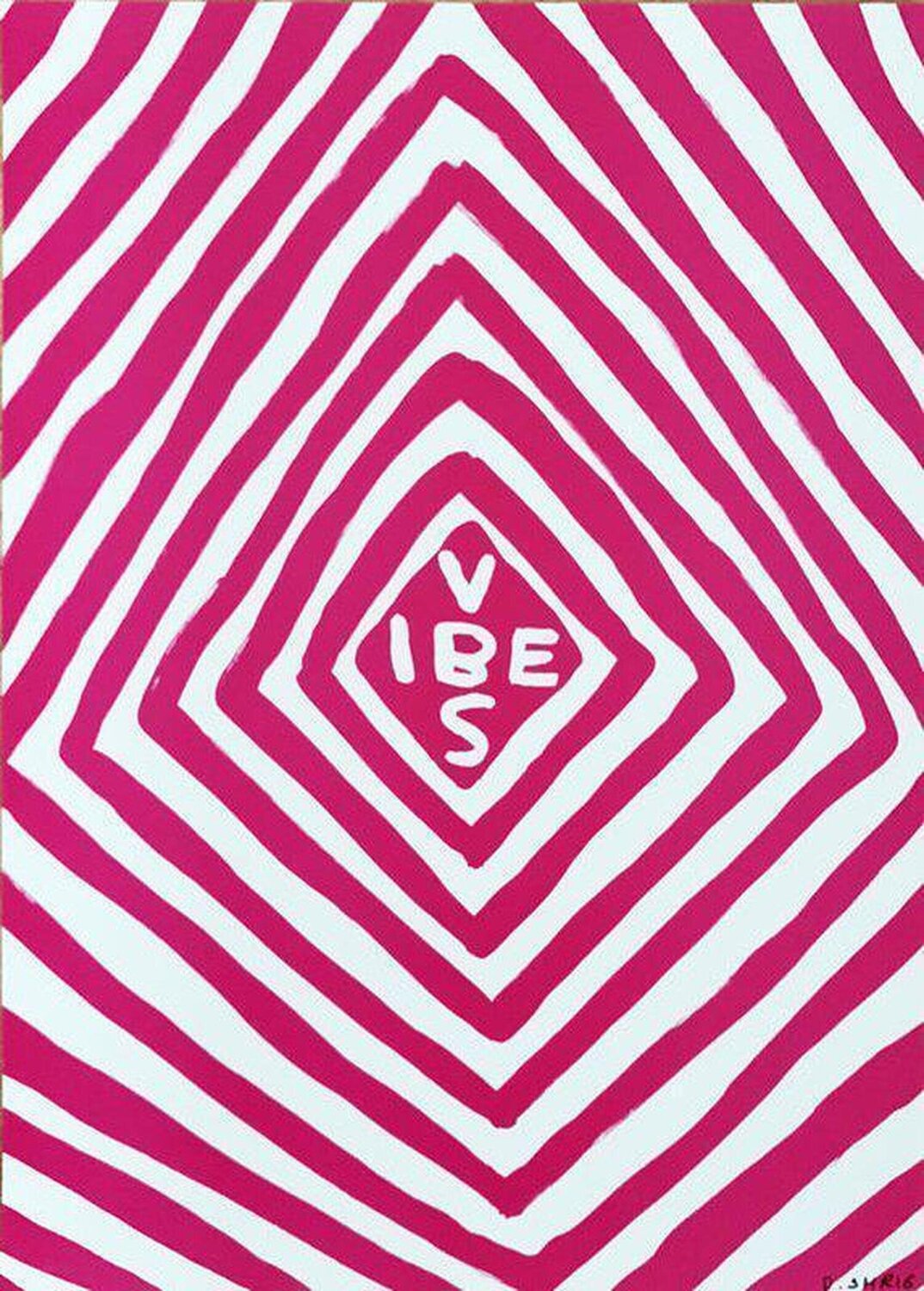 Vibes (Big Issue) David Shrigley Afdruk te koop