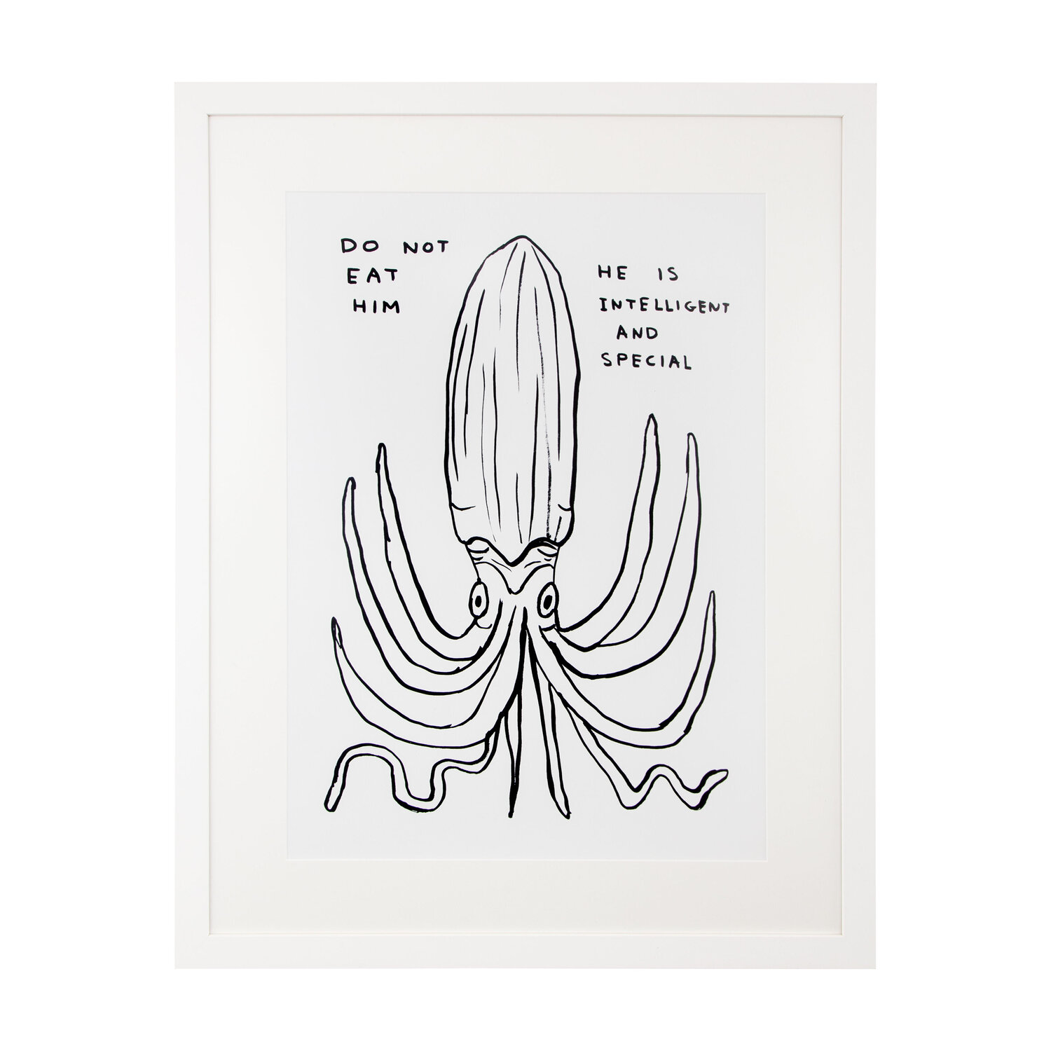 Do Not Eat Him David Shrigley Afdruk te koop