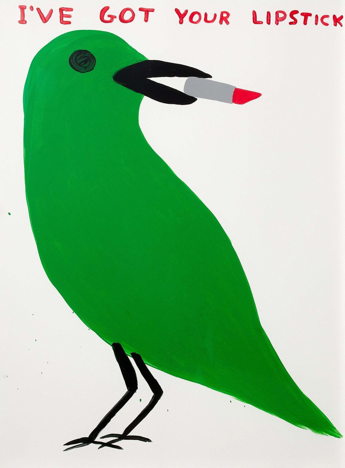 I’ve Got Your Lipstick David Shrigley Afdruk te koop