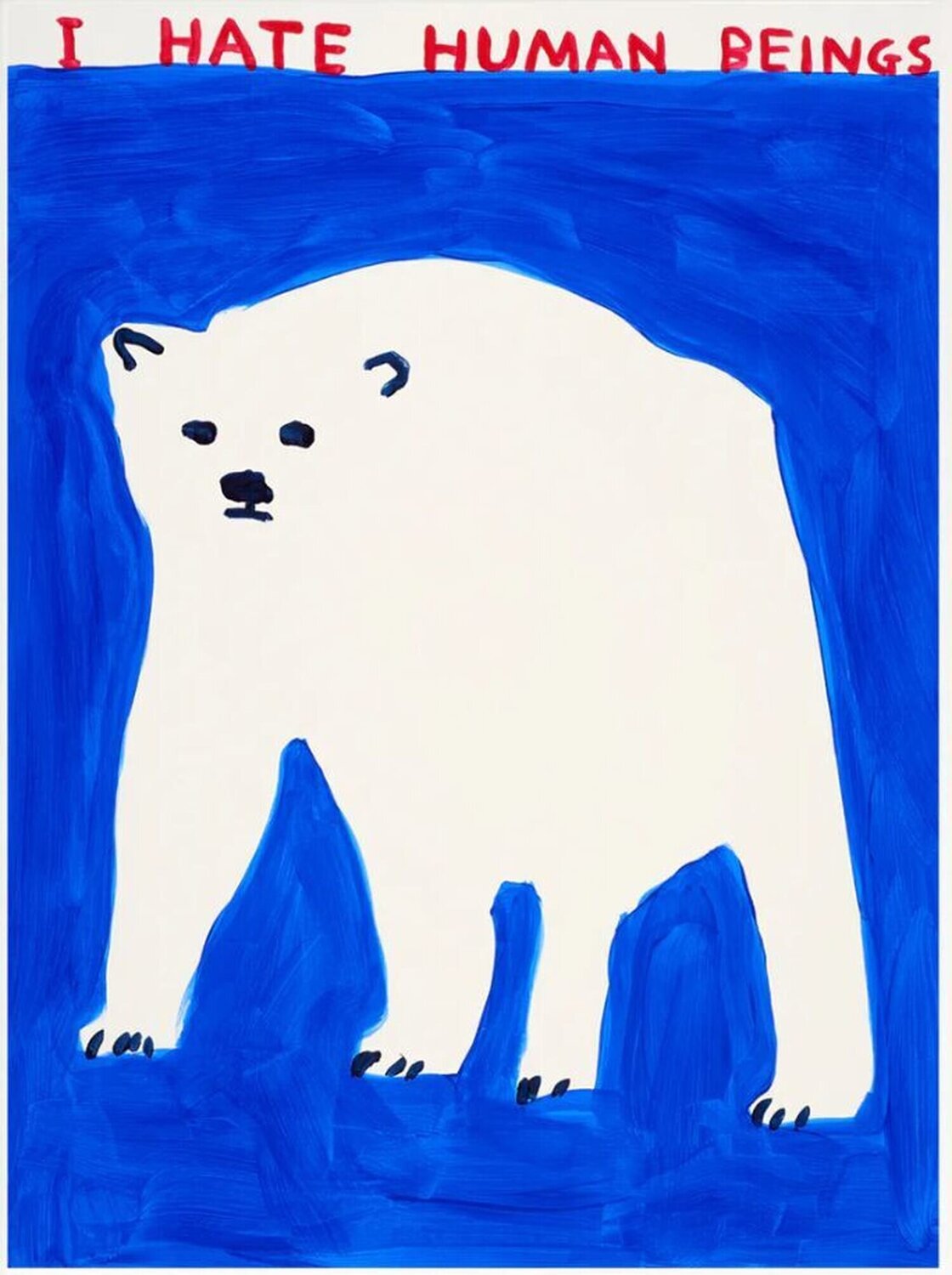 I Hate Human Beings David Shrigley Édition à vendre