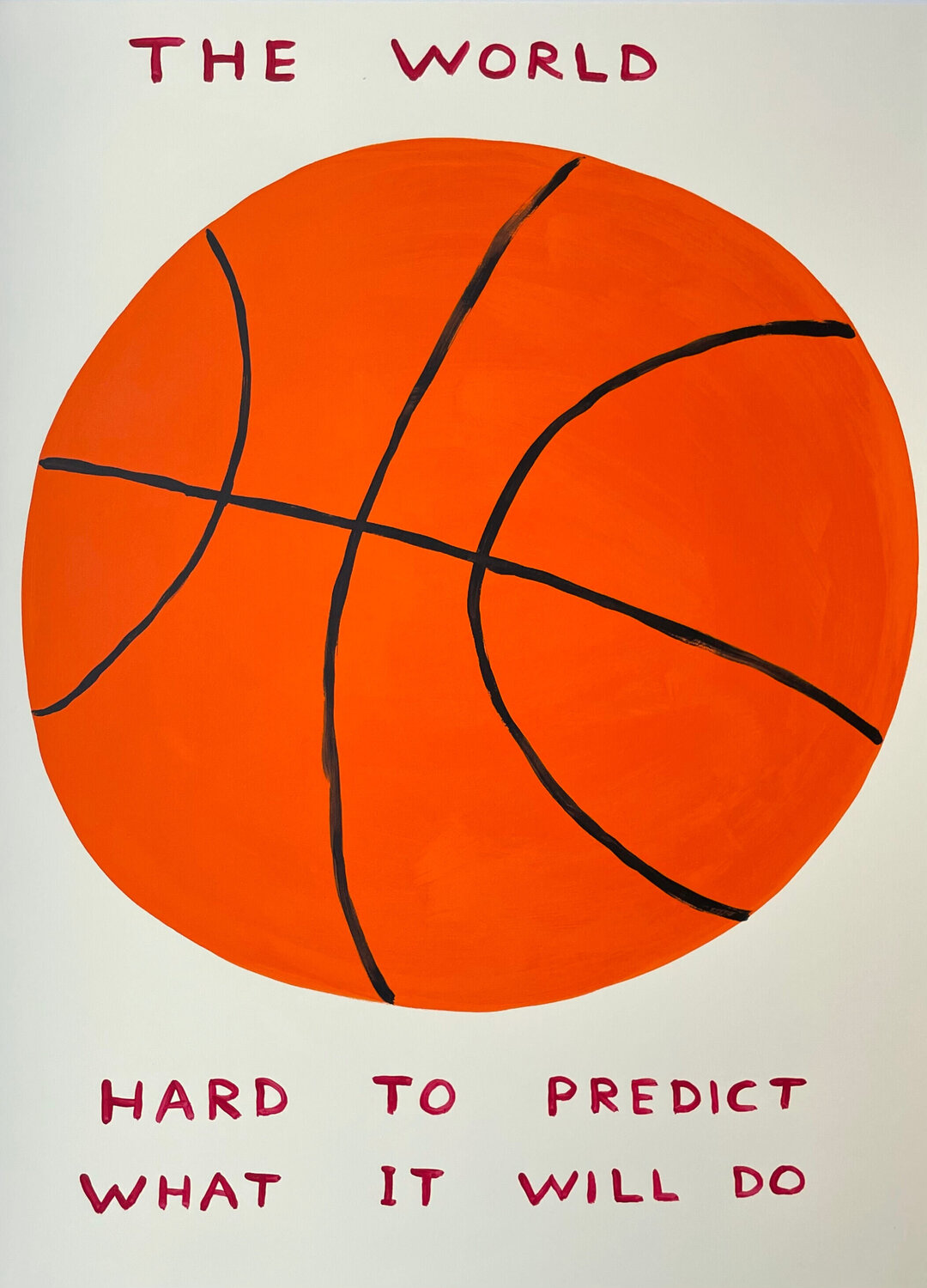 The World David Shrigley Impresión en venta