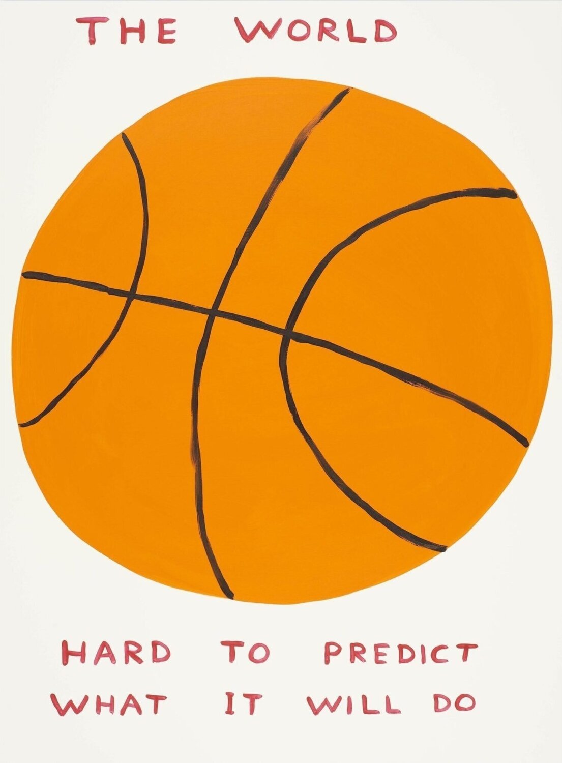 The World David Shrigley Impresión en venta