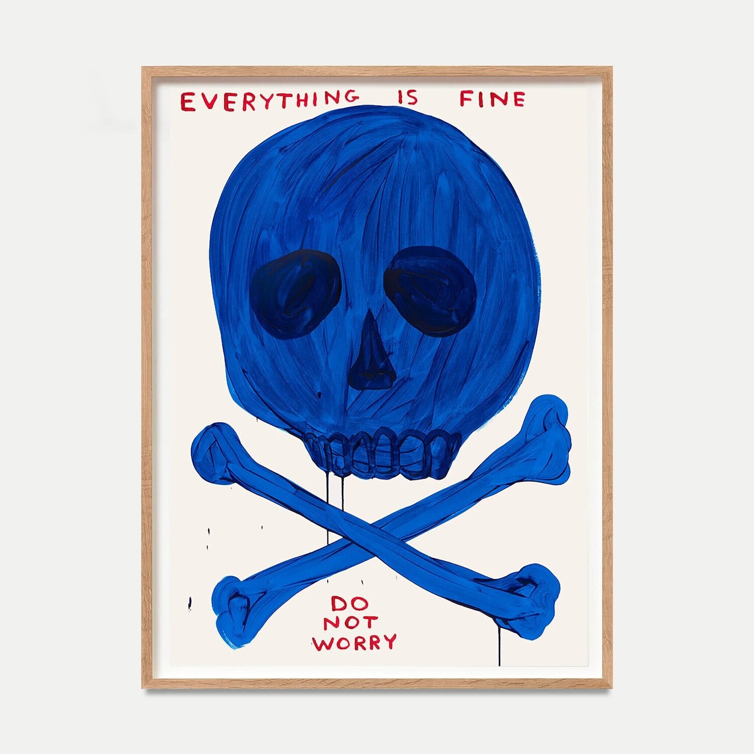 Everything is Fine David Shrigley Stampa in vendita
