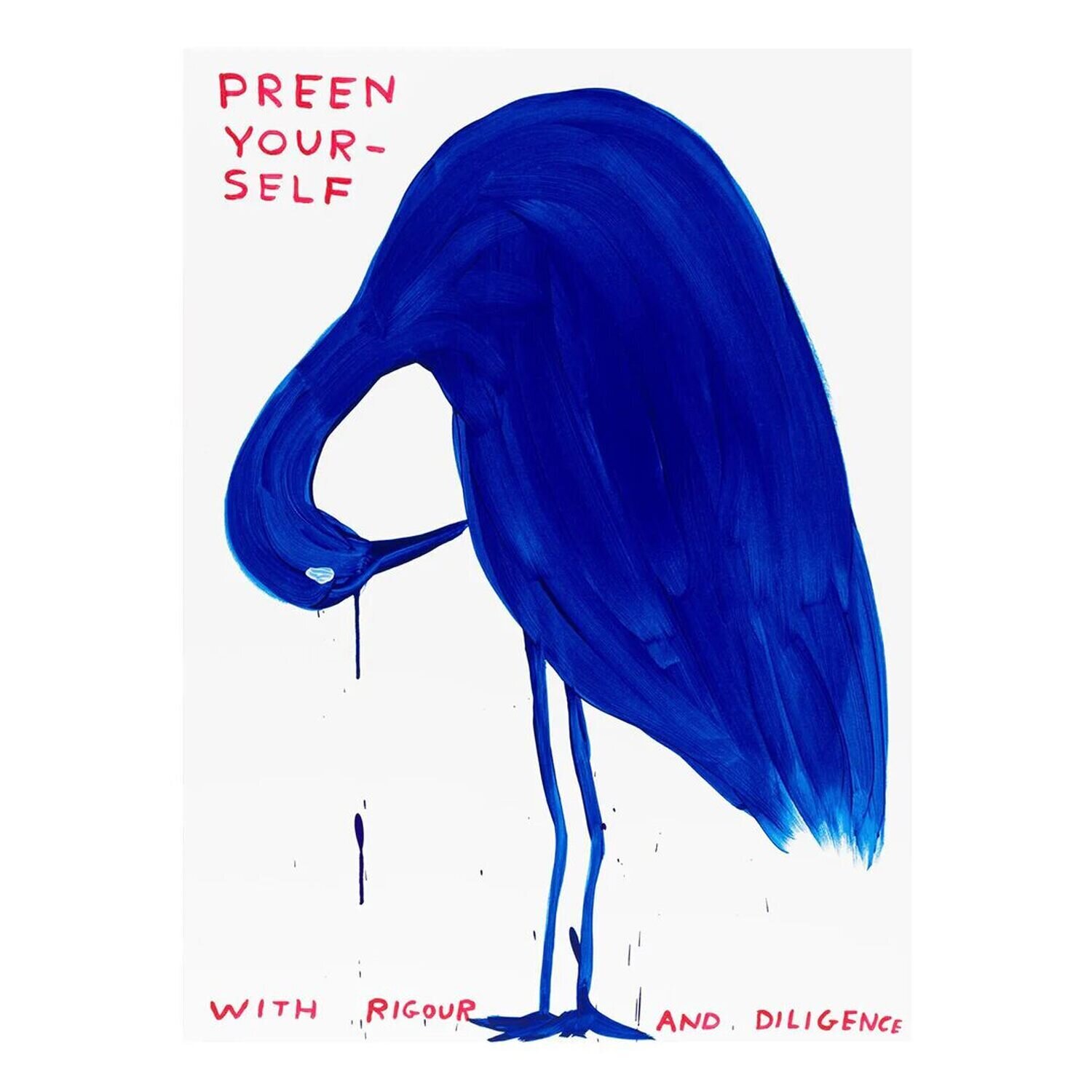 Preen Yourself David Shrigley Édition à vendre
