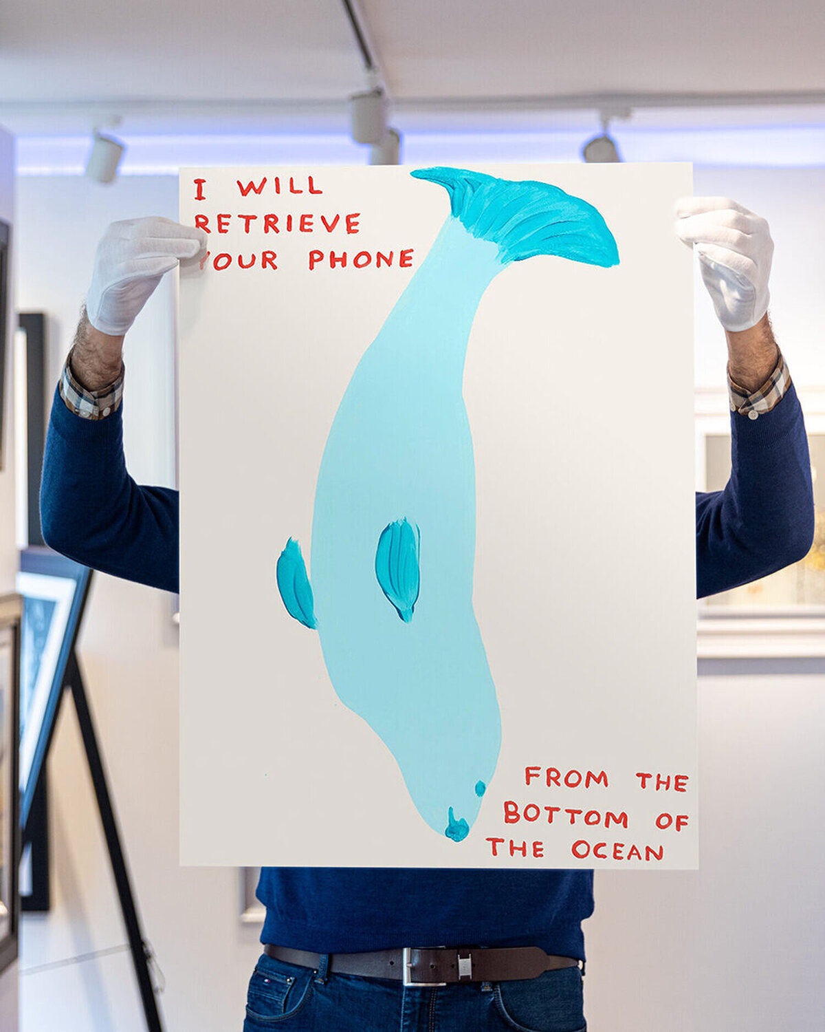 I Will Retrieve Your Phone David Shrigley Afdruk te koop