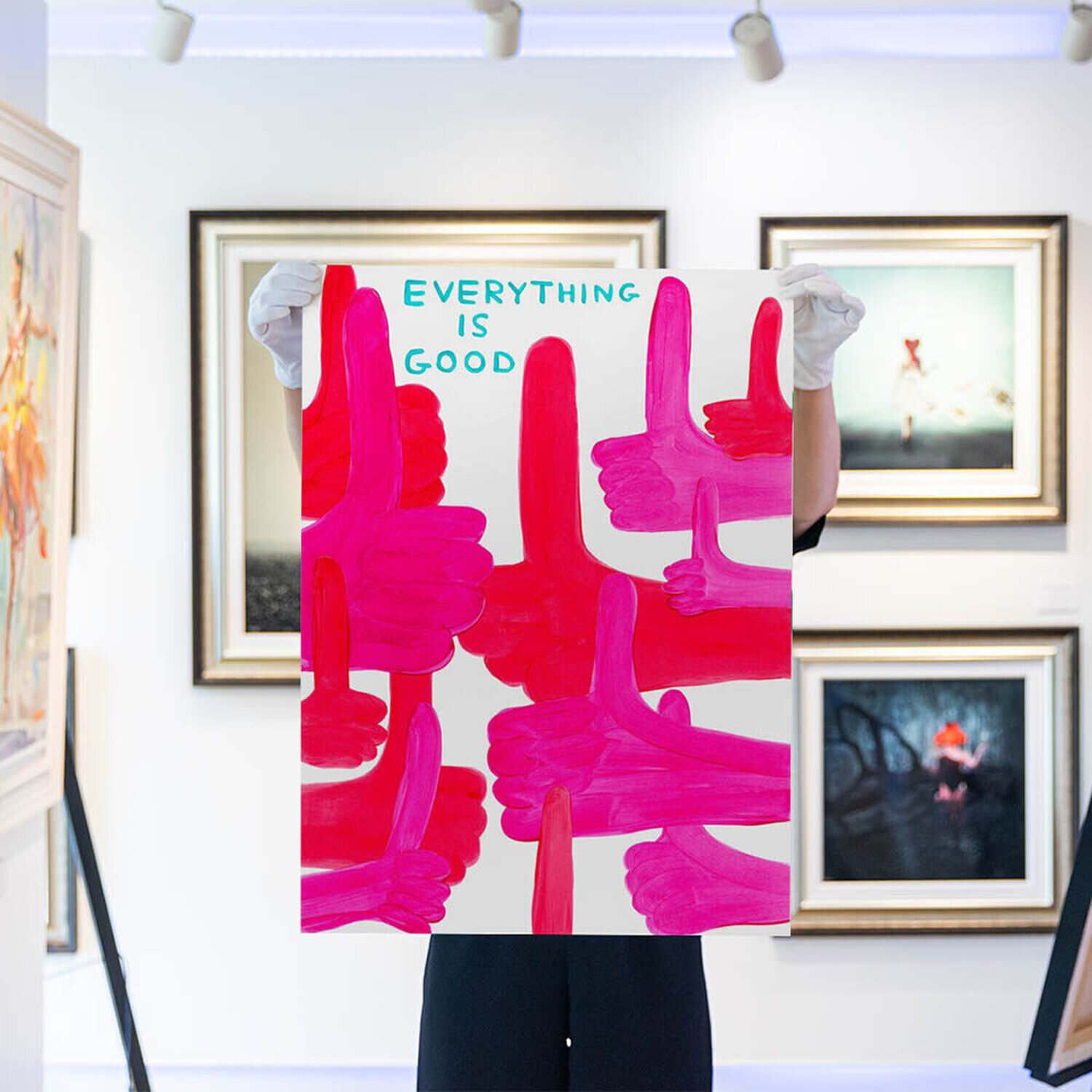 Everything is Good David Shrigley Stampa in vendita