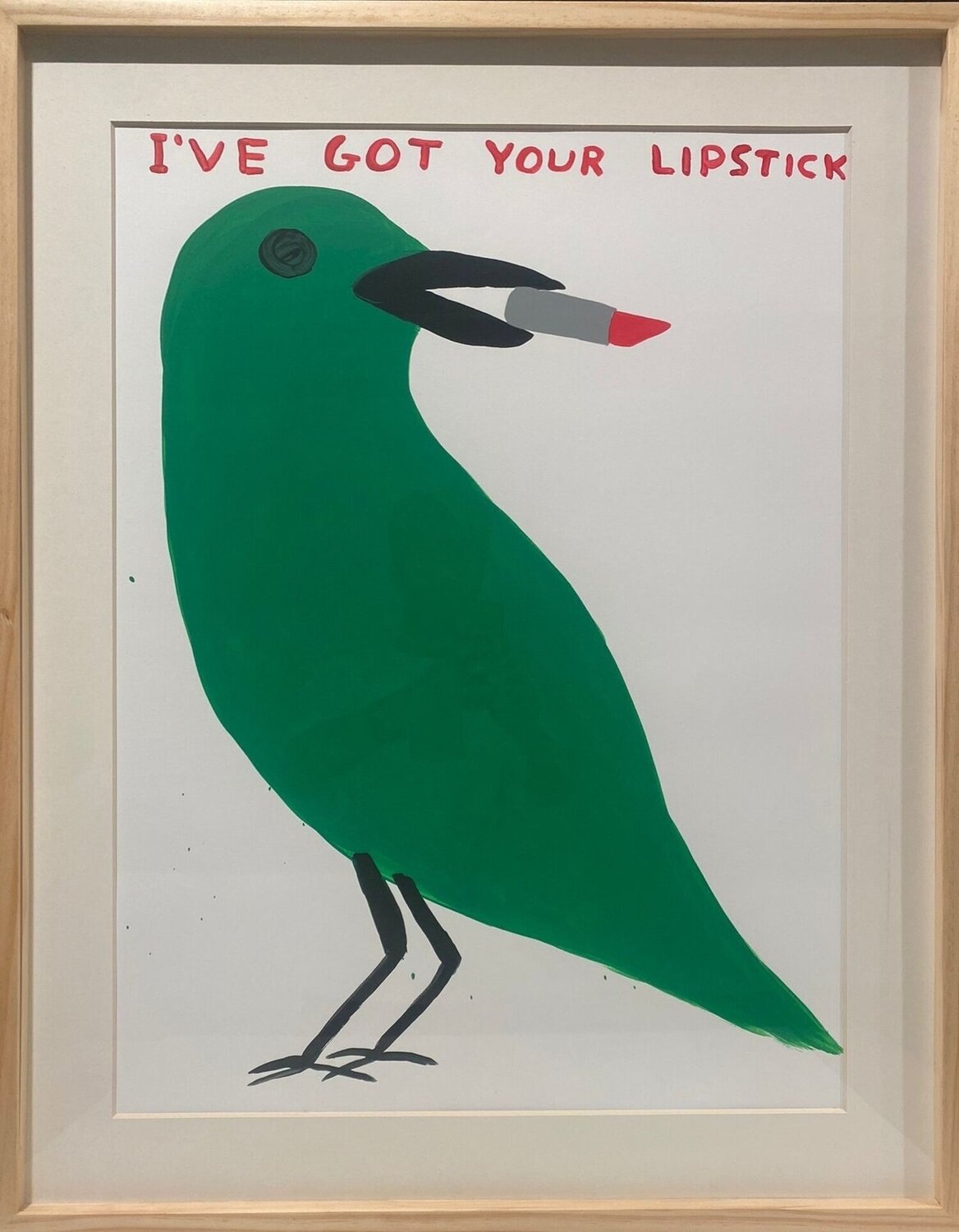 I 've got your Lipstick! David Shrigley Afdruk te koop