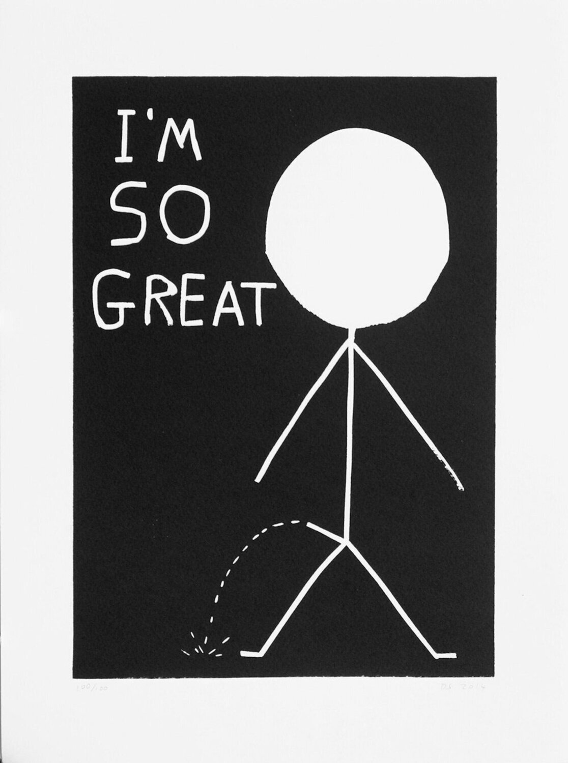 I'm So Great David Shrigley Afdruk te koop