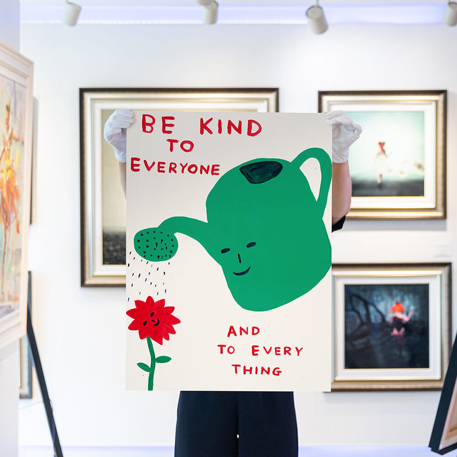 Be Kind To Everyone David Shrigley Stampa in vendita