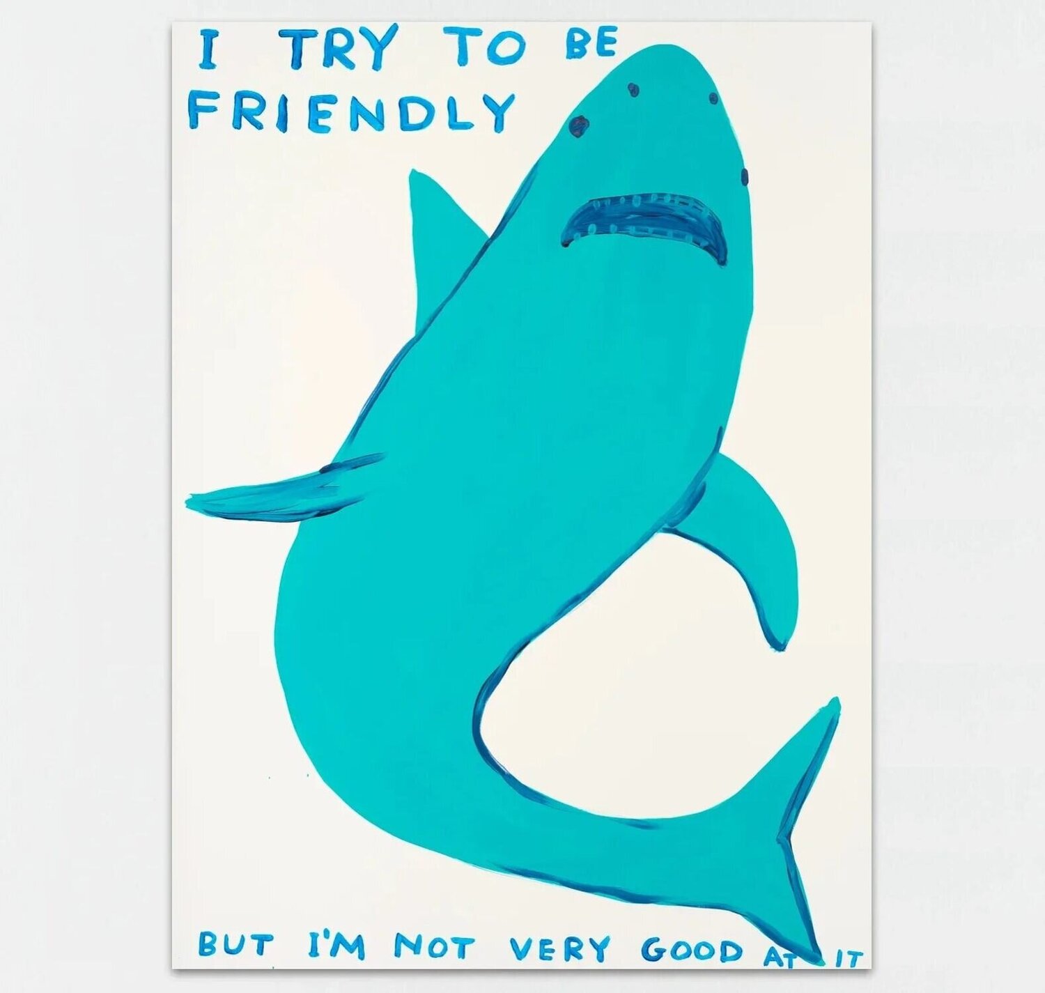 I Try To Be Friendly David Shrigley Édition à vendre
