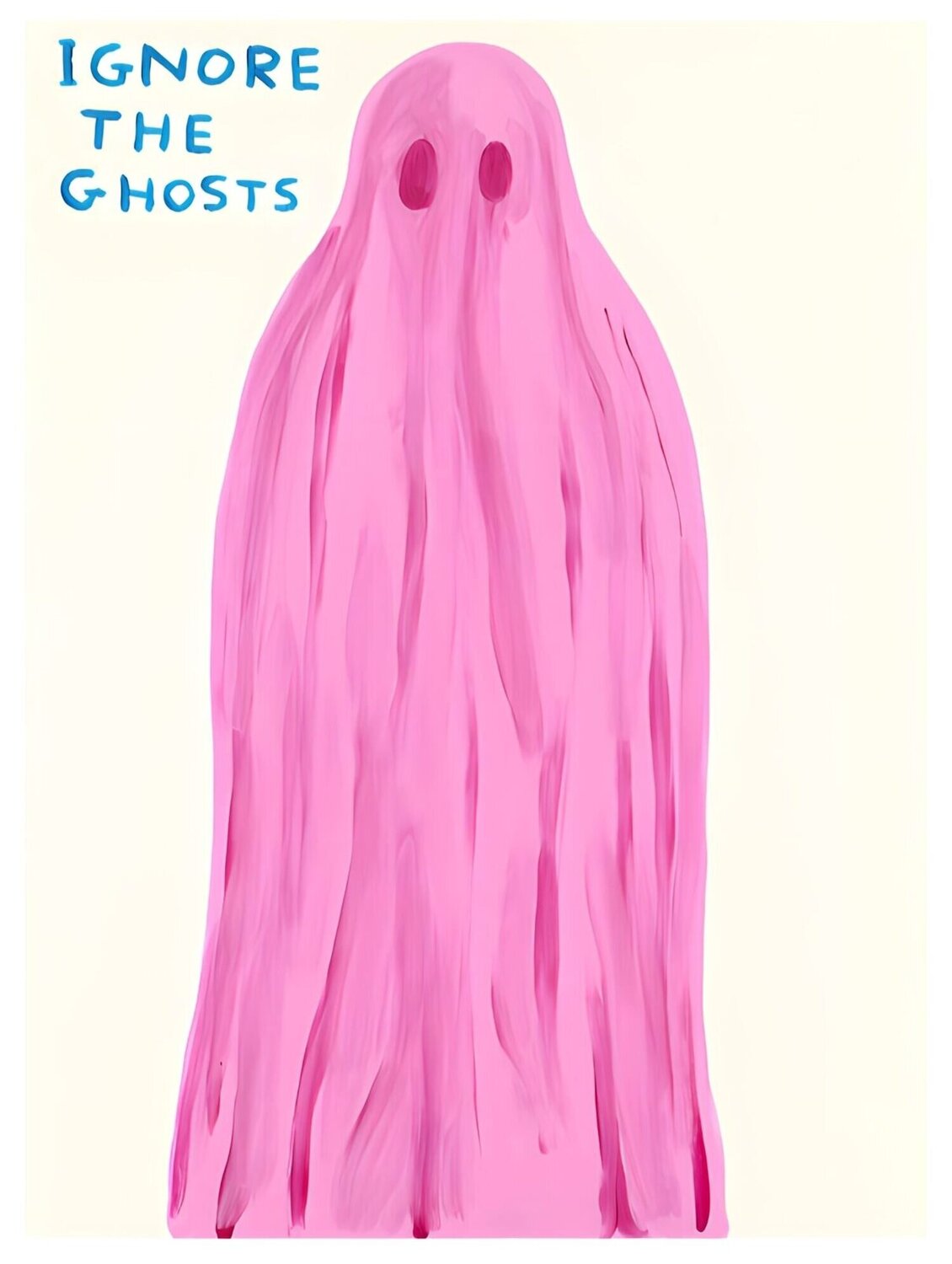 Ignore the Ghosts David Shrigley Afdruk te koop