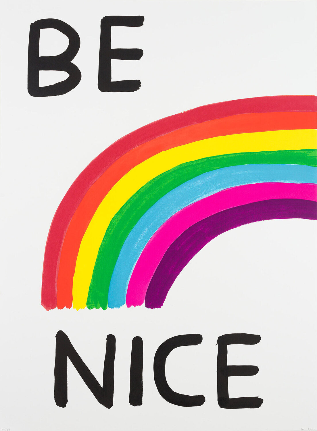 Be Nice David Shrigley Édition à vendre