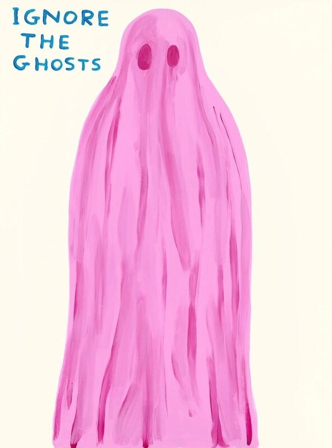 Ignore the Ghosts David Shrigley Édition à vendre