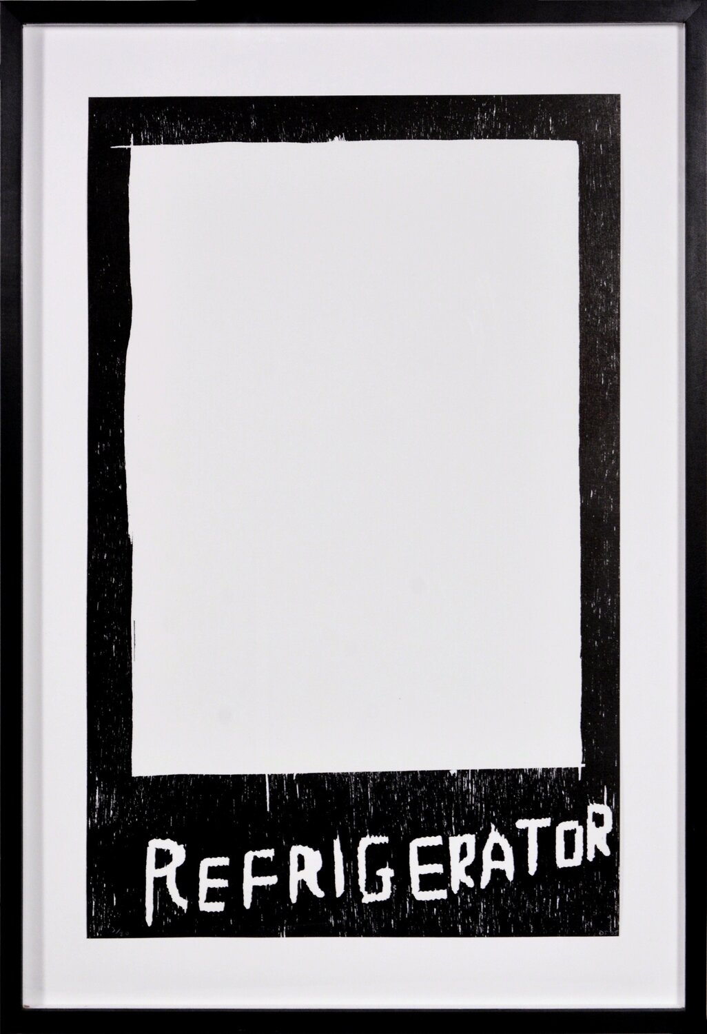 David Shrigley, Refrigerator, 2005 David Shrigley Stampa in vendita
