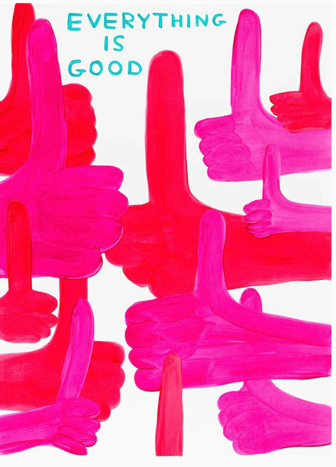 David Shrigley Everything Is Good David Shrigley Stampa in vendita
