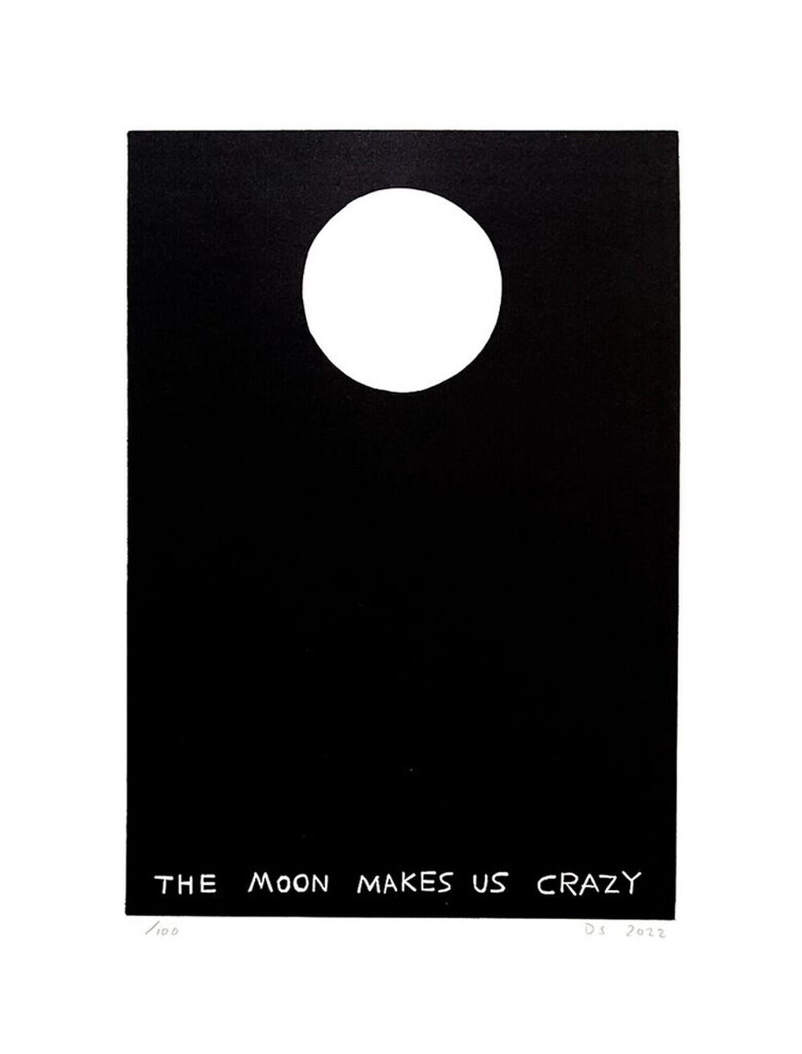 David Shrigley The Moon Makes Us Crazy David Shrigley Stampa in vendita