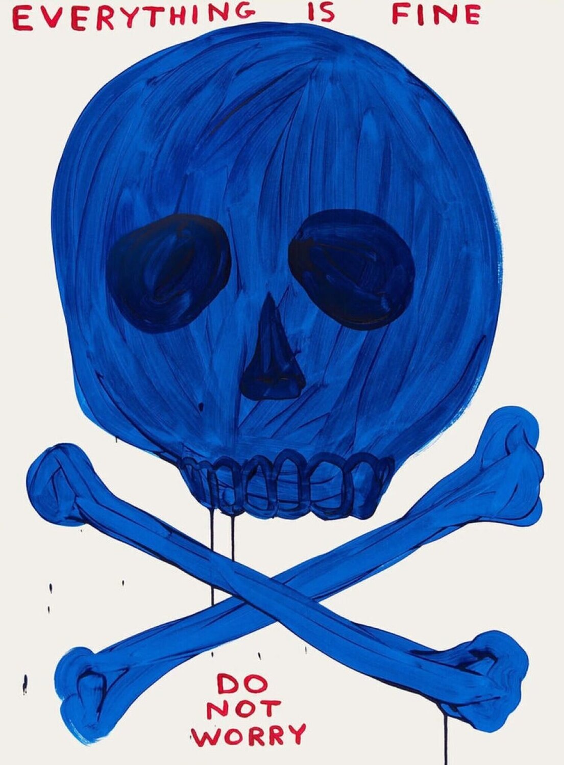 David Shrigley Everything Is Fine David Shrigley Stampa in vendita