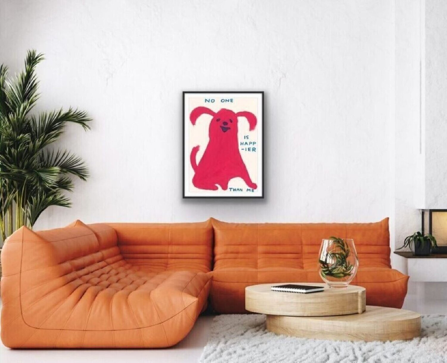 No One Is Happier Than Me David Shrigley Print for sale