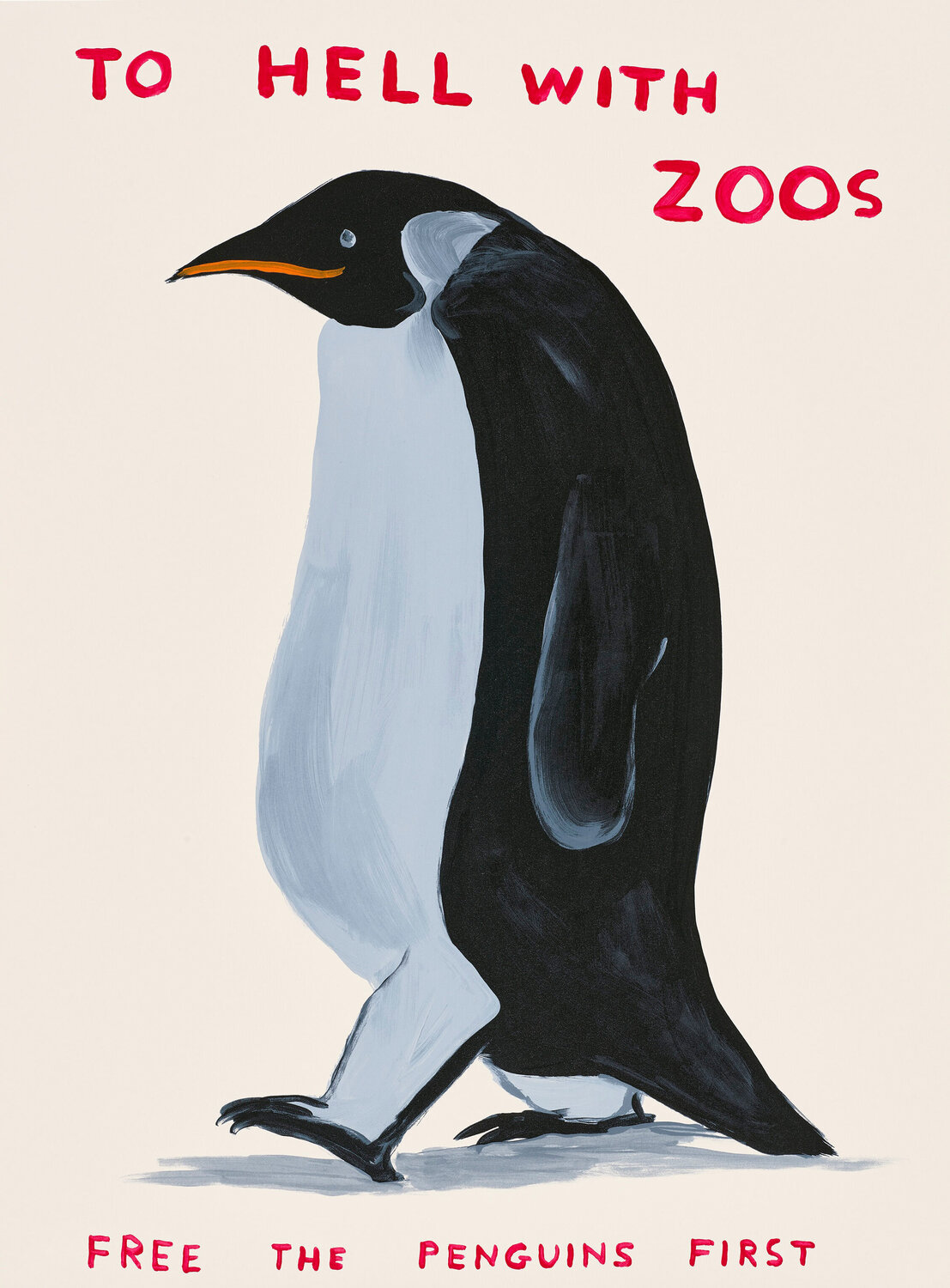 To Hell With Zoos David Shrigley Afdruk te koop
