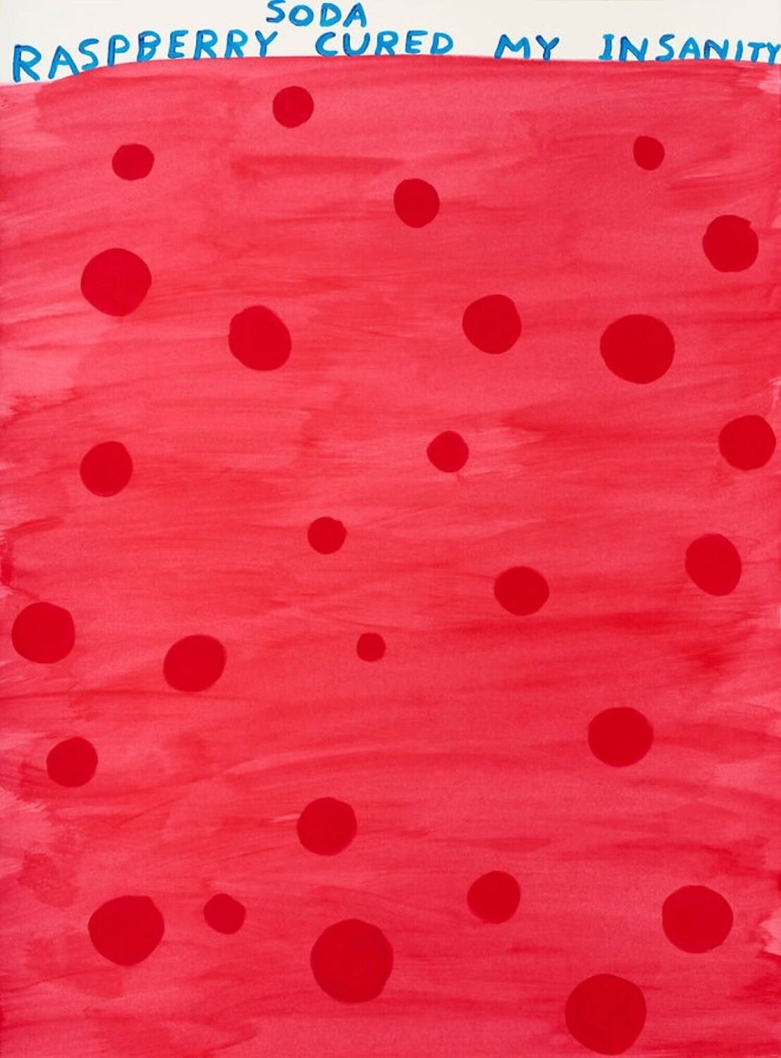 David Shrigley Raspberry Soda David Shrigley Print for sale