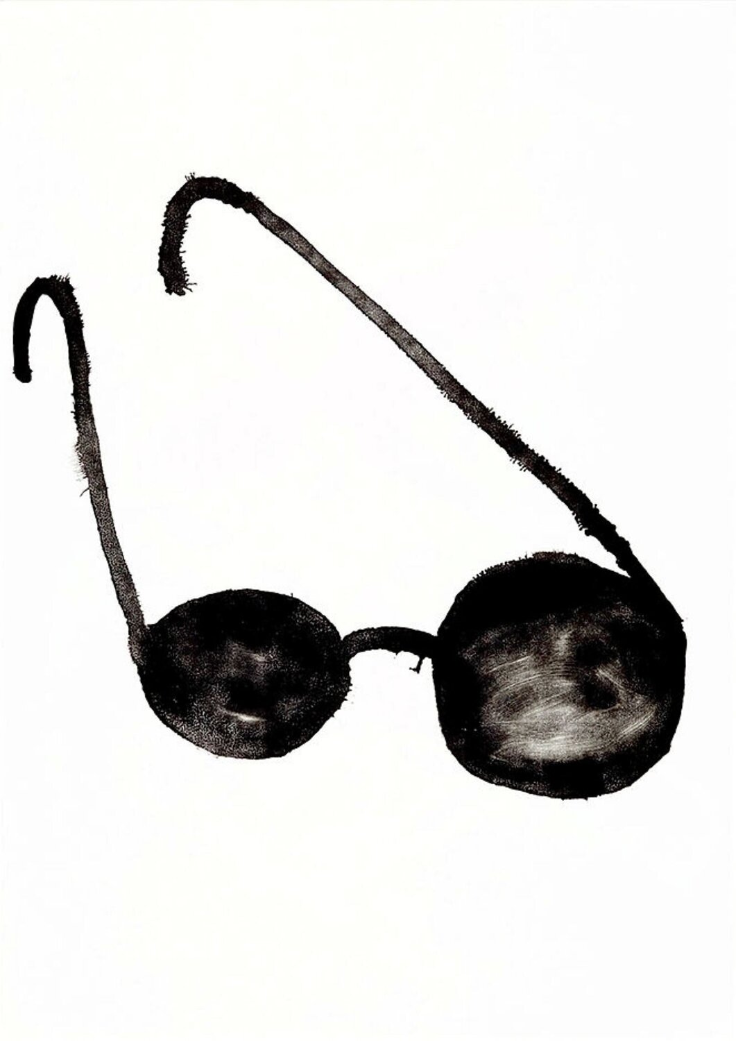 David Shrigley Black Sunglasses David Shrigley Werk auf Papier zu verkaufen