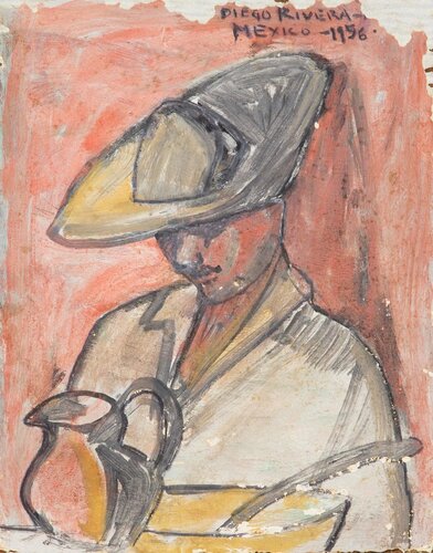 México by Diego Rivera, Work on Paper for Sale on Singulart