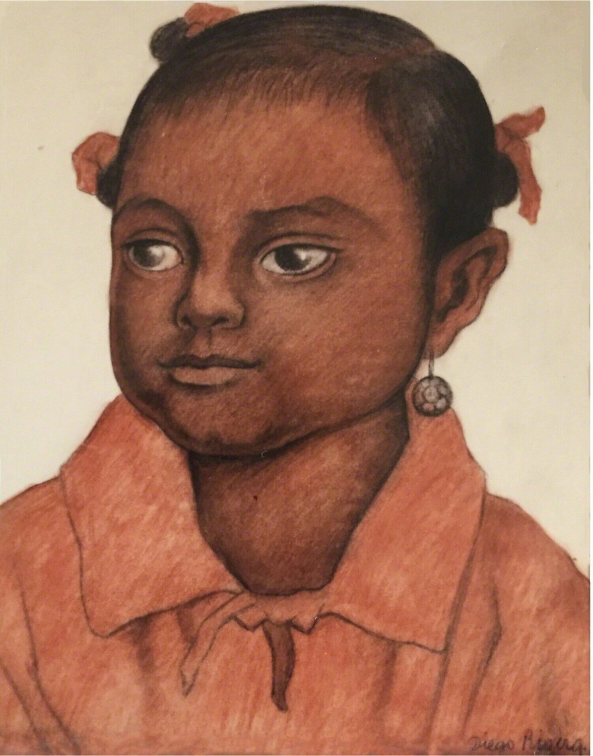 Retrato de Niña Diego Rivera