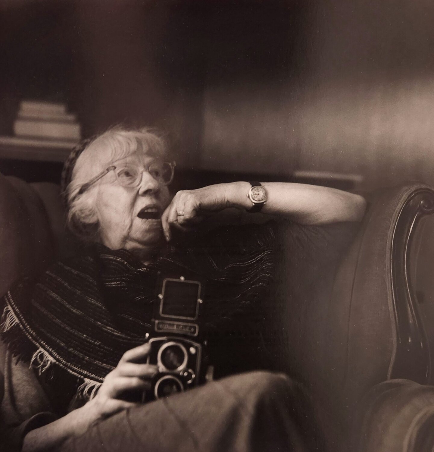 Portrait of Imogen Cunningham Dorothea Lange Fotografie zu verkaufen