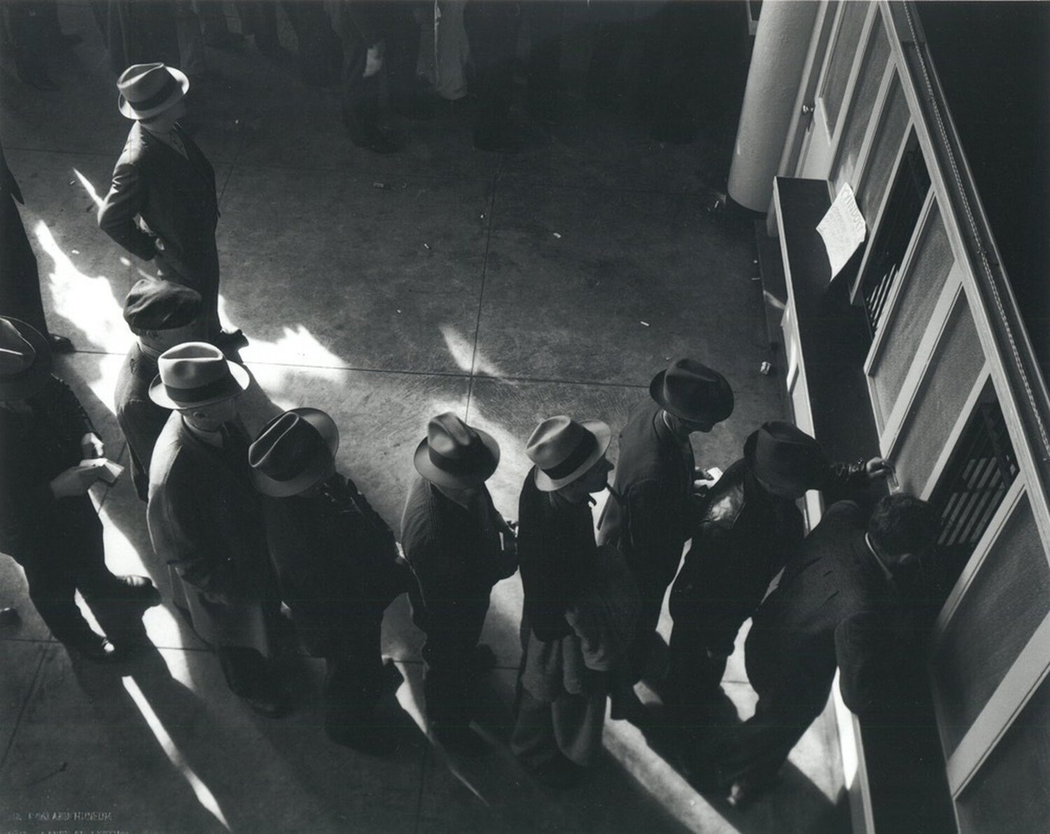 Unemployment Line Dorothea Lange Fotografie zu verkaufen