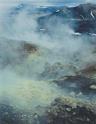Steam Vent, Landmannalaugar von Eliot Porter, Fotografie kaufen auf Singulart