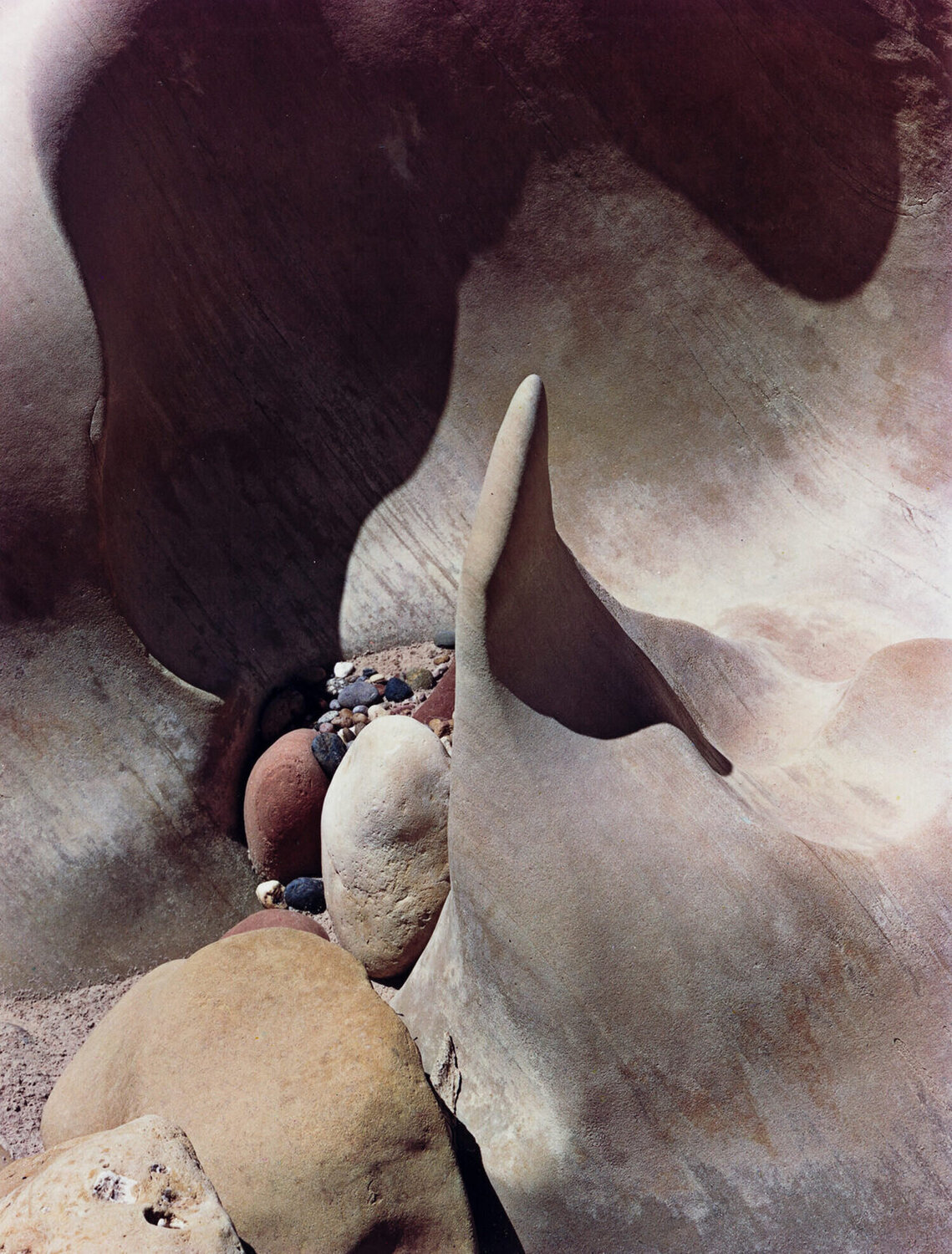 Sculptured rock, Marble Canyon, Arizona Eliot Porter