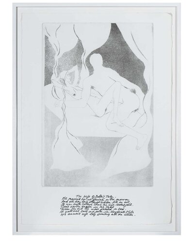 The Canterbury Tales: The Wife of Bath's Tale de Elisabeth Frink, Impresión a la venta en Singulart