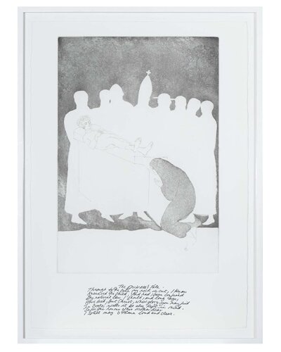 The Canterbury Tales: The Prioress' Tale de Elisabeth Frink, Impresión a la venta en Singulart