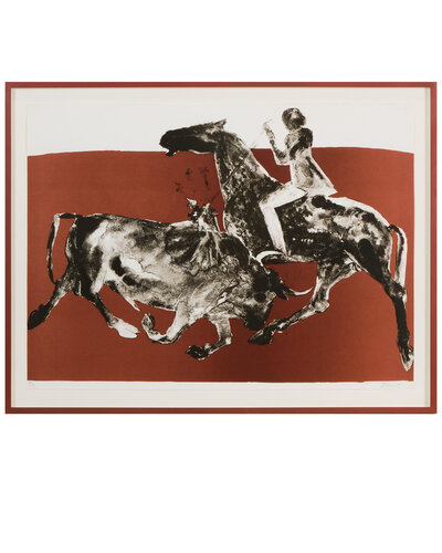 Rejoneadora I de Elisabeth Frink, Impresión a la venta en Singulart