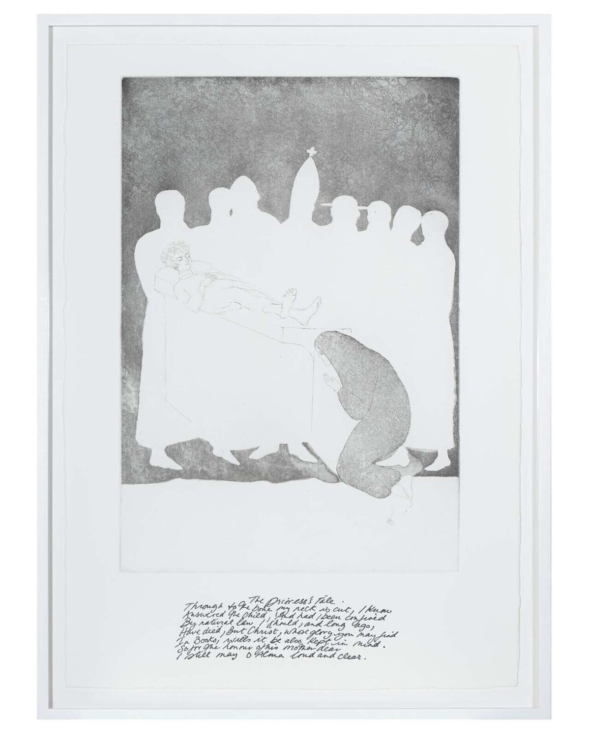 The Canterbury Tales: The Prioress' Tale Elisabeth Frink Druck zu verkaufen
