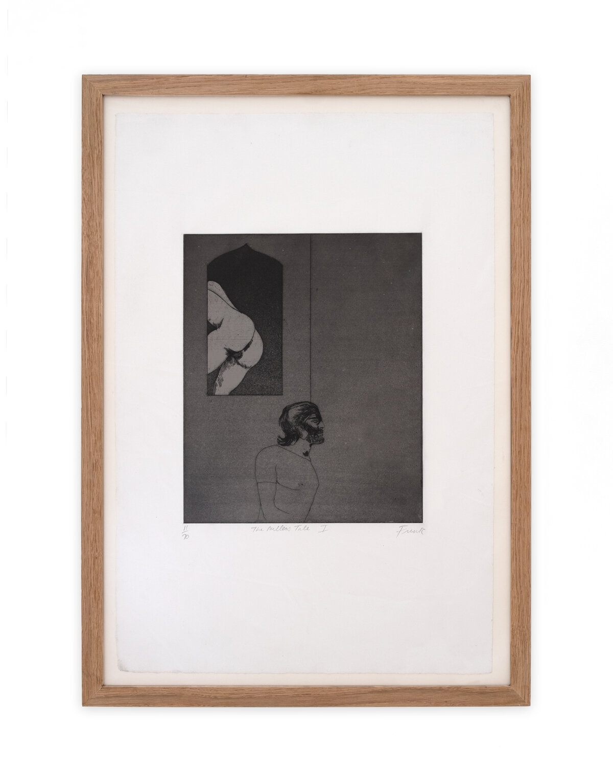 The Millers Tale I (Wiseman 37) Elisabeth Frink Druck zu verkaufen