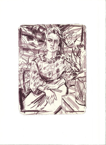 Emmelyn Butterfield-Rosen de Elizabeth Peyton, Impresión a la venta en Singulart