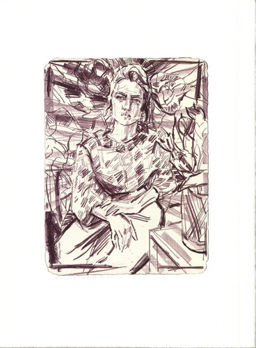 Emmelyn Butterfield-Rosen - Signed de Elizabeth Peyton, Impresión a la venta en Singulart