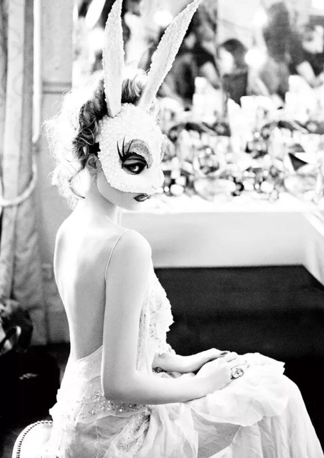 White Bunny Ellen von Unwerth