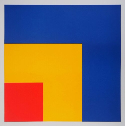 Rouge, jaune et bleu von Ellsworth Kelly, Druck kaufen auf Singulart