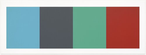 Blue Gray Green Red van Ellsworth Kelly, Afdruk te koop op Singulart