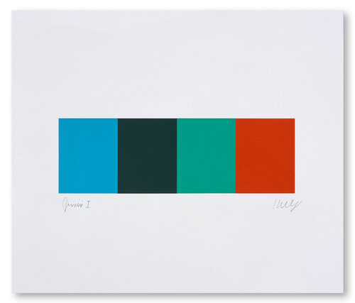Blue Gray Green Red van Ellsworth Kelly, Afdruk te koop op Singulart
