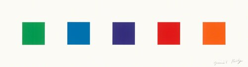 Color Squares 1 van Ellsworth Kelly, Afdruk te koop op Singulart