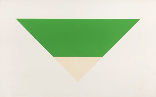 Green/White van Ellsworth Kelly, Afdruk te koop op Singulart