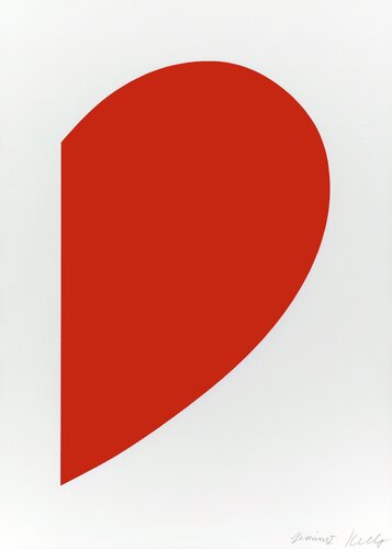 Small Red Curve van Ellsworth Kelly, Afdruk te koop op Singulart