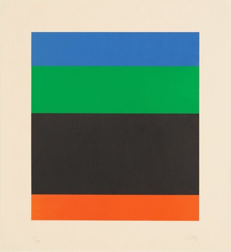 Blue Green Black Red di Ellsworth Kelly, Stampa in vendita su Singulart