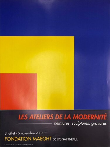 Red, Yellow, Blue (Les Ateliers de la Modernité) by Ellsworth Kelly, Print for Sale on Singulart