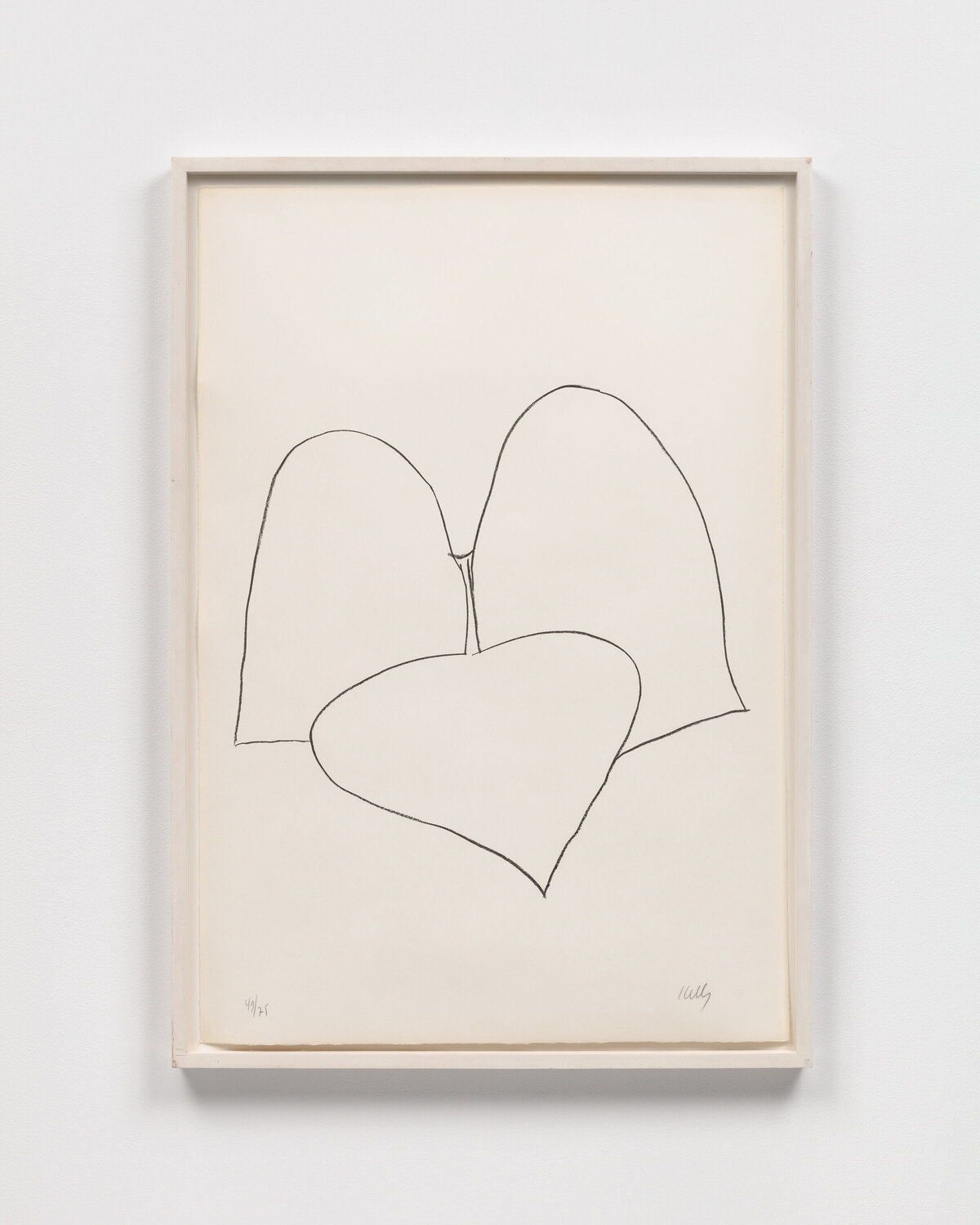 String Bean Leaves III Ellsworth Kelly